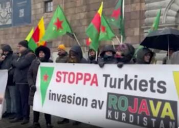 Li Stockholmê êrîşên li ser Rojava şermezar kirin