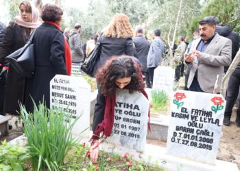 Xebatkarên tenduristiyê li ser gora xwe hatin bibîranîn