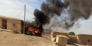 Komên ANSê gundê Til Temirê bombe kirin