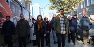 Hevşaredarên Wanê serdana dikandaran kirin