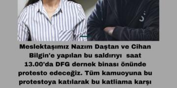 Qetilbîyayişê Nazim Daştan û Cîhan Bîlgînî do bêro protestokerdiş