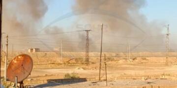 Stasyona kehrebê ya Til Temirê topbaran kirin