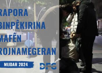 DFG: 21 rojnameger hatin binçavkirin 3 jî hatin girtin
