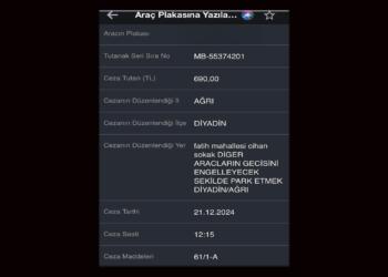 Polîsî şarê ke şîyo yasê Daştanî rê ceza da