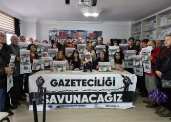 Kiştişê rojnamegeran Mersîn de protesto bî