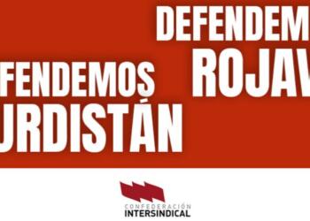 Sendîkayên Spanyayê: Em Rojava biparêzin