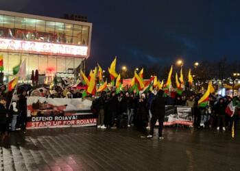 Kurdistanî û dostên wan li dijî êrişên daketin qadan