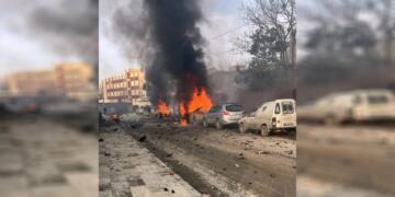 Minbicê teqînek mezin: Kuştî û birîndar hene