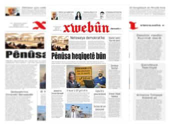 Rojnameya Xwebûnê bi manşeta “Pênûsa heqîqetê bûn” derket