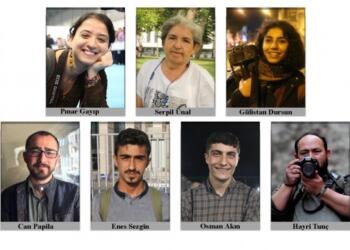 2 rojnamevan hatin kuştin, 41 rojnamevan hatin binçavkirin û 10 jî hatin girtin