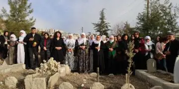 Jinên siyasetmedar li ser gorên xwe hatin bibîranîn