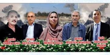 Navê 5 sivîlên di êrîşa SÎHAyê de hatin kuştin diyar bû