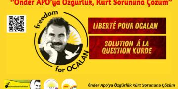 26 bajar dê ji bo azadiya Abdullah Ocalan bimeşin