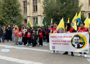 Li Barselonayê ji bo Kobanê meşiyan