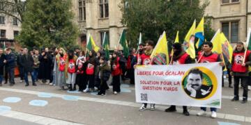 Li Barselonayê ji bo Kobanê meşiyan