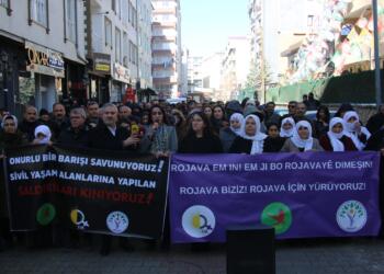 Partiyên siyasî û rêxistinên sivîl êrîşên li ser Rojava protesto kirin