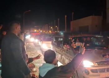 Konvoyê Cizîrî resa Tişrînî