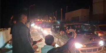 Konvoyê Cizîrî resa Tişrînî