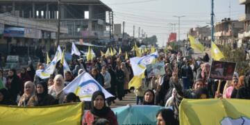 Gelên Bakur û Rojhilatê Sûriyeyê li dijî êrîşên dagirkeriyê daketin qadan