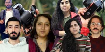 Rojnamevanên binçavkirî sewqî edliyeyê kirin