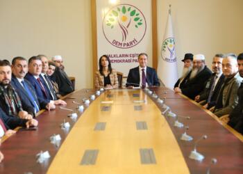 Elewîyanê Ereban DEM Partî zîyaret kerd