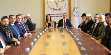 Elewîyanê Ereban DEM Partî zîyaret kerd