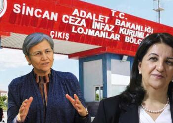 Pervîn Buldan bi Guven û jinên girtî re hevdîtin pêk anî