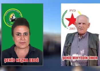 Nameyê 2 kesê ke Tişrîn de ameyê kiştene eşkera bîyê