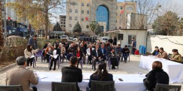 Şeredariya Cizîrê civîna xwe bi gel re li dar xist