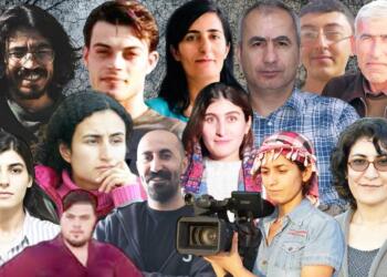 Di 5 salan de 13 rojnamegerên kurd kuştin