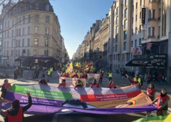 Meşa Dirêj li Parîsê eleqeyek mezin dît