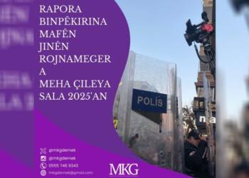 MKG: Di mehekê de 7 rojnameger binçav kirin