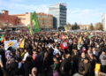 Li Amedê bi hezaran kes li banga Abdullah Ocalan guhdar kirin