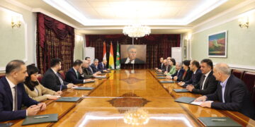 Şandeya Îmraliyê bi Bafil û Qubad Talabanî re civiya