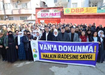 Ji Cizîrê bang: Gelê Wanê ne bi tenê ye