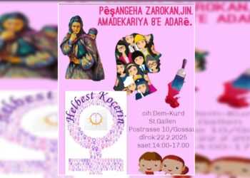 Jin li Swîsreyê ji 1ê Adarê heta 14ê Adarê dê li qadan bin