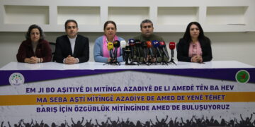 Amed de verê vengdayîşê Abdullah Ocalanî beyanat ame dayene