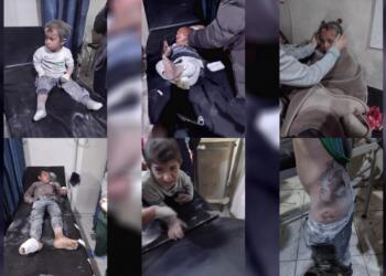 Tirkiyeyê gundê Aşmê bombe kir: 7 jê zarok 10 kes birîndar bûn