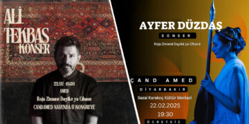 Ewro bi organîzasyonê sazîyan konser est o