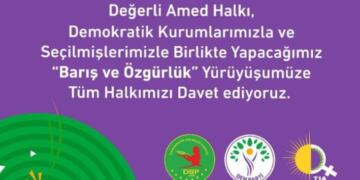 Seba rayîrşîyayîşê ‘Aştî û Azadî’ veng dayê