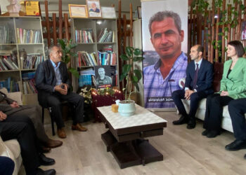 Heyetê DEM Partî û DBP’yî Rojnewsî zîyaret kerd