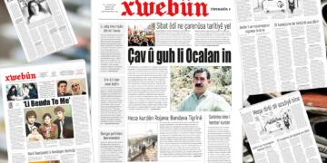 Rojnameya Xwebûn bi manşeta ‘Çav û guh li Ocalan in’ derket