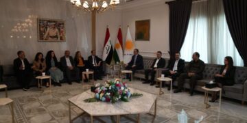 Şandeya DEM Partî û DBPê bi Eniya Gel re hevdîtin kir