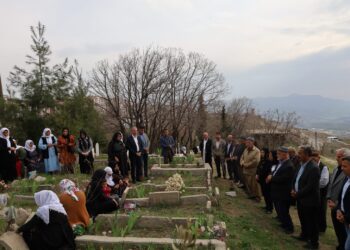 Li Şirnexê bi girseyî serdana goristanan hat kirin