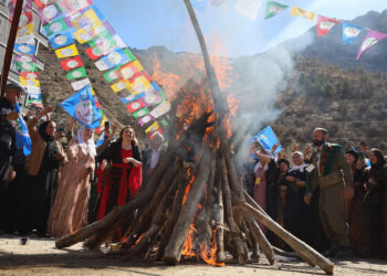 Li Qilebanê cejna Newrozê: Rêber Ocalan ji bo gelan deriyek vekir