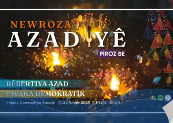 Dirûşma Newroza 2025an diyar bû
