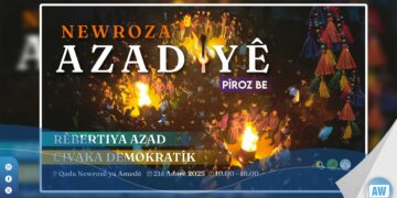 Dirûşma Newroza 2025an diyar bû