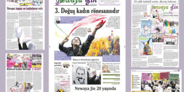 Newaya Jin bi manşeta ‘Zayîna 3yemîn ronesansa jinan e’ derket