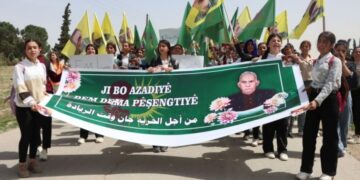 Cinî semedê azadîya Abdullah Ocalanî rayîr ra şîyî