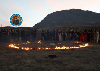 Bi pêxistina agir hilatina ‘ROJ’ê pîroz kirin